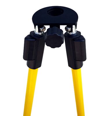 Twist Lock Range Pole With Prism GNSS Prism Pole Bipod