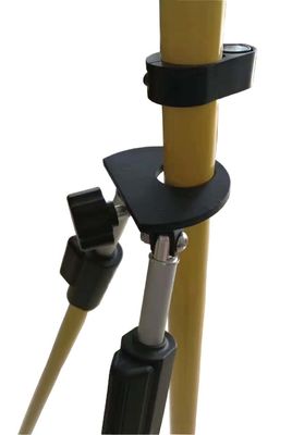 Twist Lock Range Pole With Prism GNSS Prism Pole Bipod