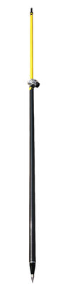 GNSS 1.8m Telescopic Antenna Pole Carbon Fibre Extendable Pole