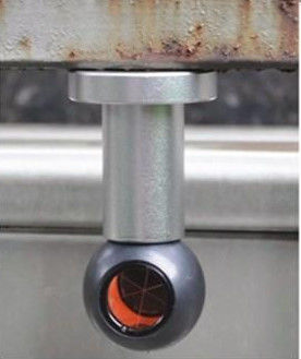 Magnetic Base Stand Total Station Survey Mini Prism Constant 17.5mm with Copper Coated Ball Prism Set