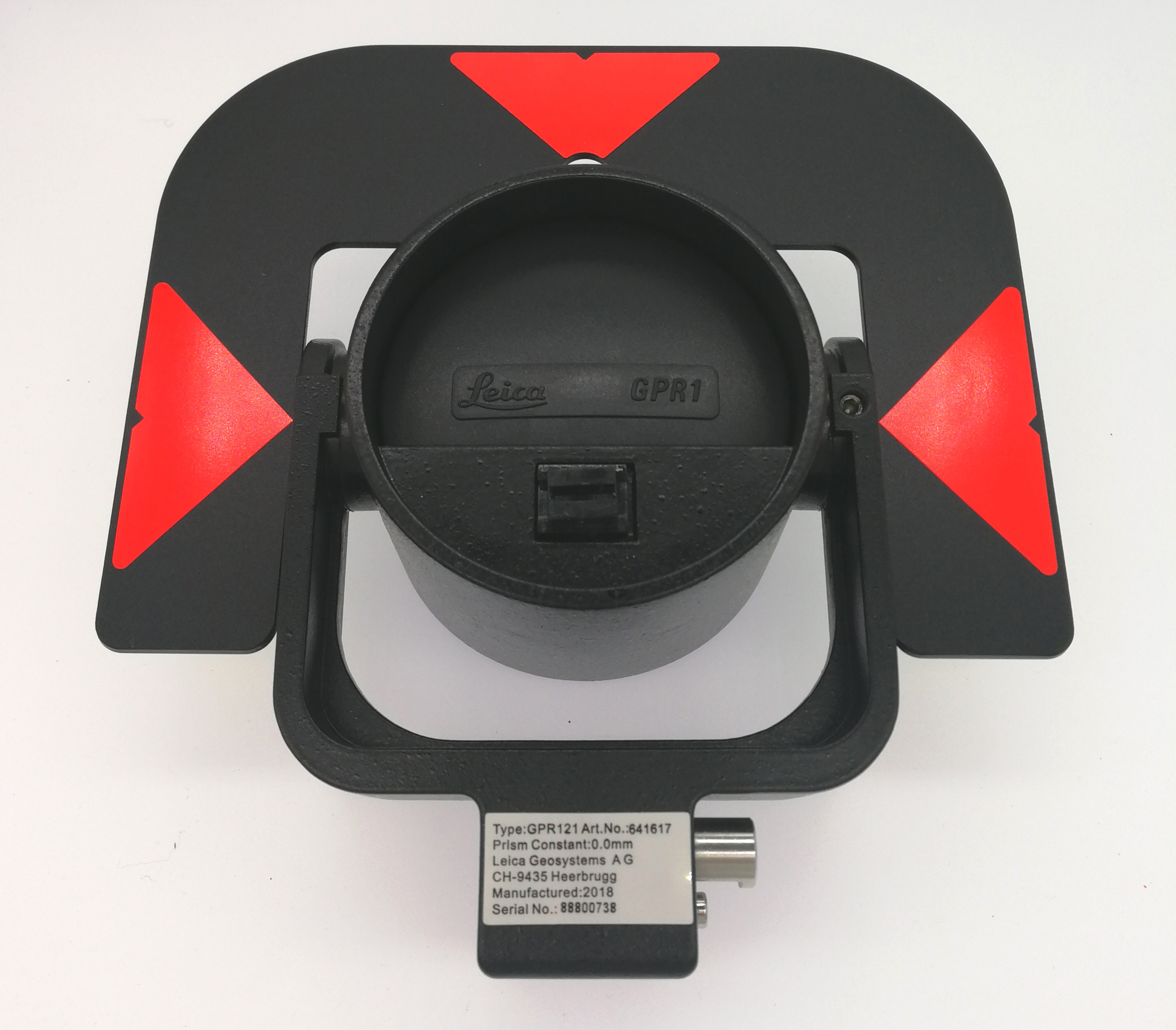 EL GPR121 Single Reflective Prism For Total Station Surveying - High Accuracy Reflector
