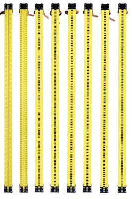 ISBLS3 Precise High Accuracy Invar Levelling Staff for Leica Sprinter Digital Level 3m Length