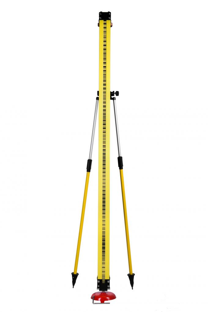 Foot Plate Leveling Turtle 5Kg Telescopic Staff In Surveying Measuring
